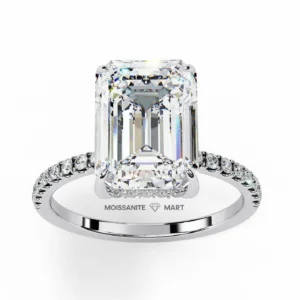 Moissanite Diamond GRa Certified rings for women in Pakistan