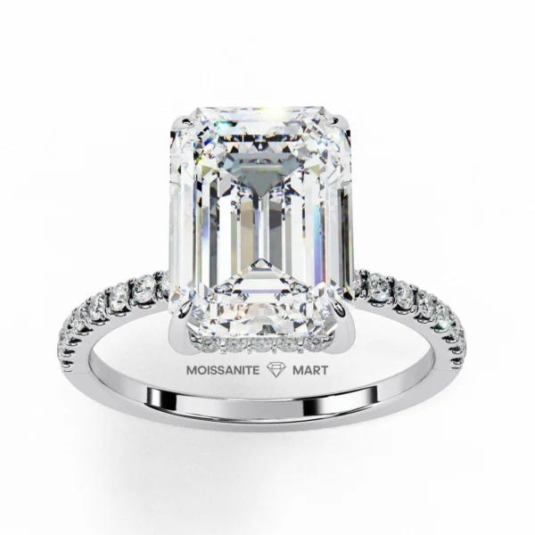 Moissanite Diamond GRa Certified rings for women in Pakistan