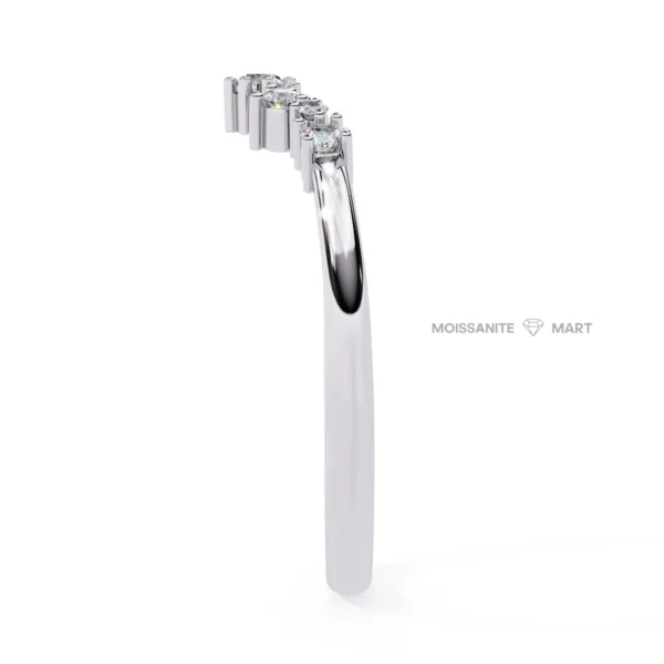 Moissanite Band 925 Silver - Moissanite Diamond Ring (6)