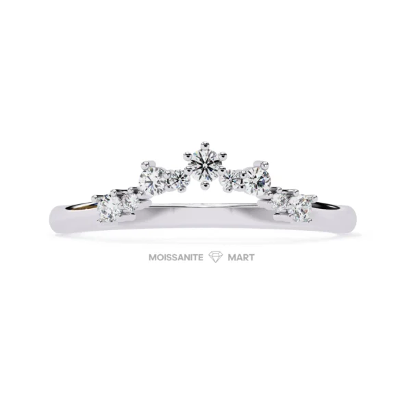 Moissanite Band 925 Silver - Moissanite Diamond Ring (7)