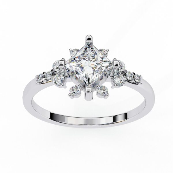 Moissanite Diamond Rings Buy Online (1)