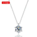 Moissanite Necklace Pendant for Ladies - GRA Moissanite Diamond (10)