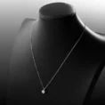 Moissanite Necklace Pendant for Ladies - GRA Moissanite Diamond (6)
