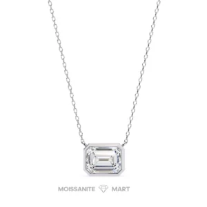 Eternal Glow Moissanite Diamond Pendant