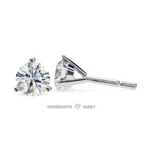 Floweret Cluster Moissanite Diamond Earrings
