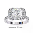 Luxury Vip Moissanite Diamond Ring in 925 Silver (3)