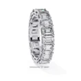 Moissanite Band 925 Silver - Moissanite Diamond Ring (10)