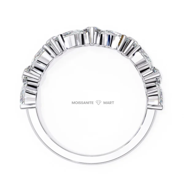 Moissanite Band 925 Silver - Moissanite Diamond Ring (2)