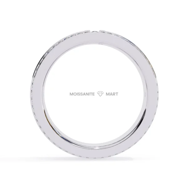 Moissanite Band 925 Silver - Moissanite Diamond Ring (2)