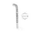 Moissanite Band 925 Silver - Moissanite Diamond Ring (4)