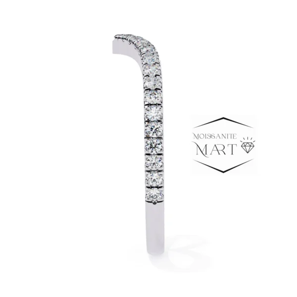 Moissanite Band 925 Silver - Moissanite Diamond Ring (4)