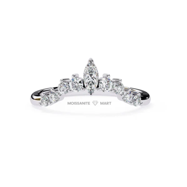 Moissanite Band 925 Silver - Moissanite Diamond Ring (4)