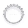 Moissanite Band 925 Silver - Moissanite Diamond Ring (4)
