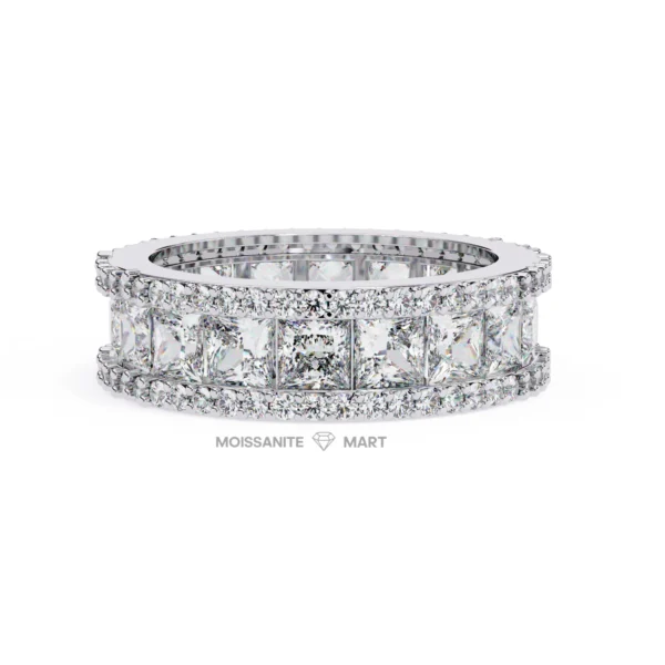Moissanite Band 925 Silver - Moissanite Diamond Ring (4)