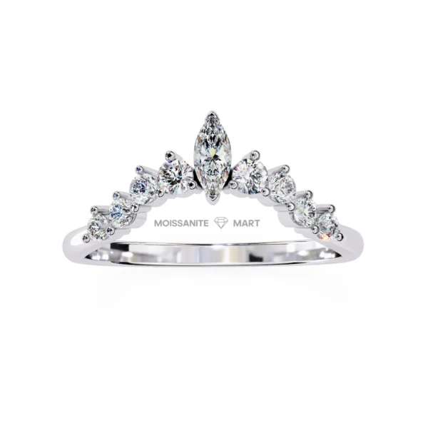 Moissanite Band 925 Silver - Moissanite Diamond Ring (5)