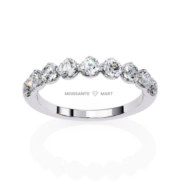 Moissanite Band 925 Silver - Moissanite Diamond Ring (5)