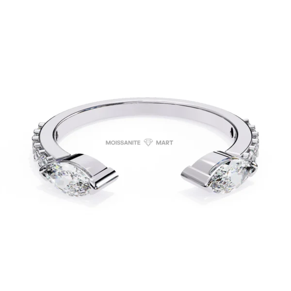 Moissanite Band 925 Silver - Moissanite Diamond Ring (5)