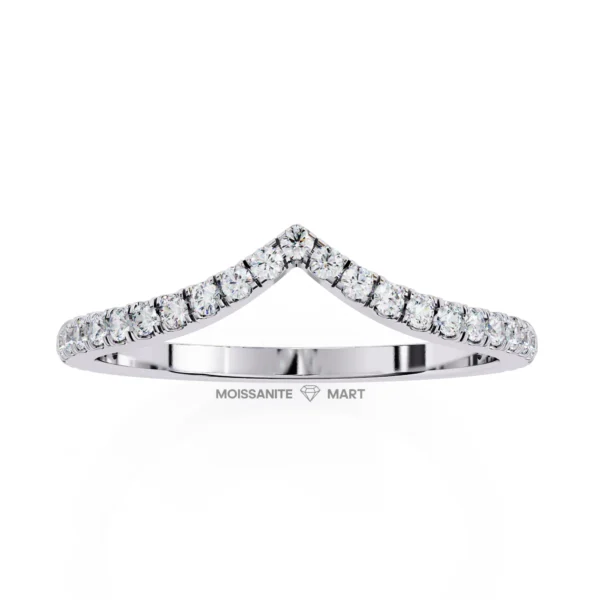 Moissanite Band 925 Silver - Moissanite Diamond Ring (6)