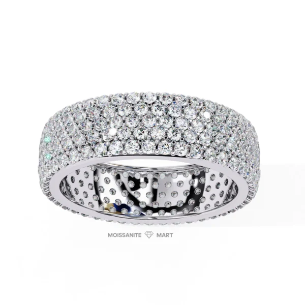 Moissanite Band 925 Silver - Moissanite Diamond Ring (6)