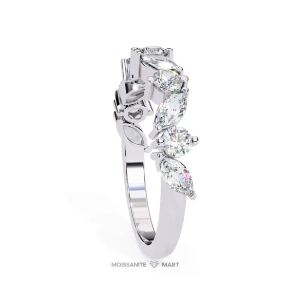 Moissanite Band 925 Silver - Moissanite Diamond Ring (6)