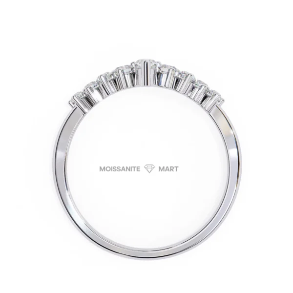 Moissanite Band 925 Silver - Moissanite Diamond Ring (6)