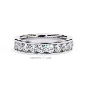 Luxurious Moissanite Diamond Band - Ring