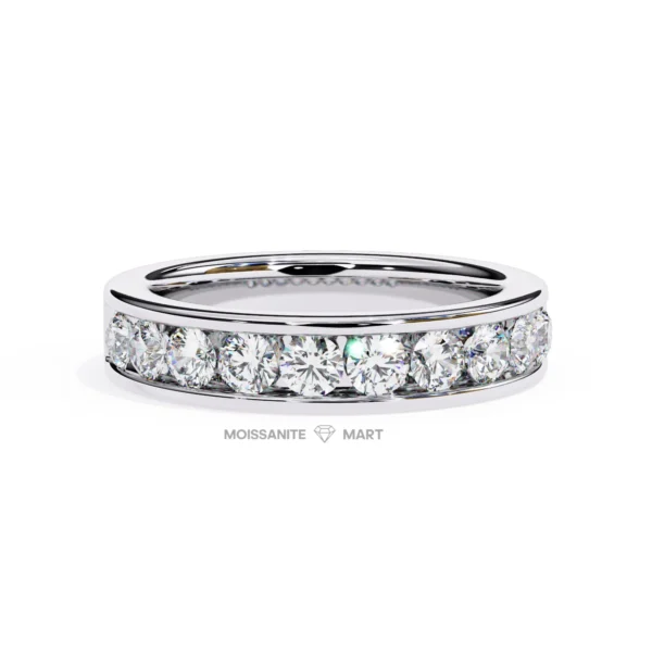Moissanite Band 925 Silver - Moissanite Diamond Ring (6)