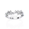 Moissanite Band 925 Silver - Moissanite Diamond Ring (6)
