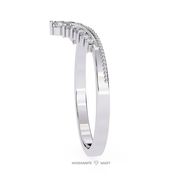 Moissanite Band 925 Silver - Moissanite Diamond Ring (6)