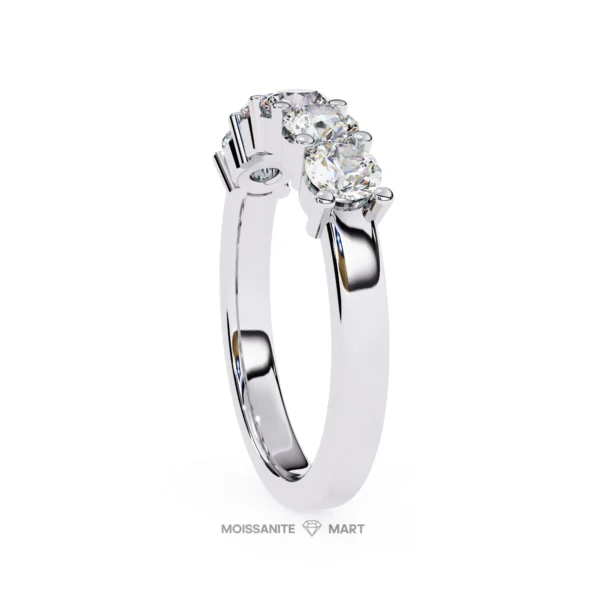 Moissanite Band 925 Silver - Moissanite Diamond Ring (6)