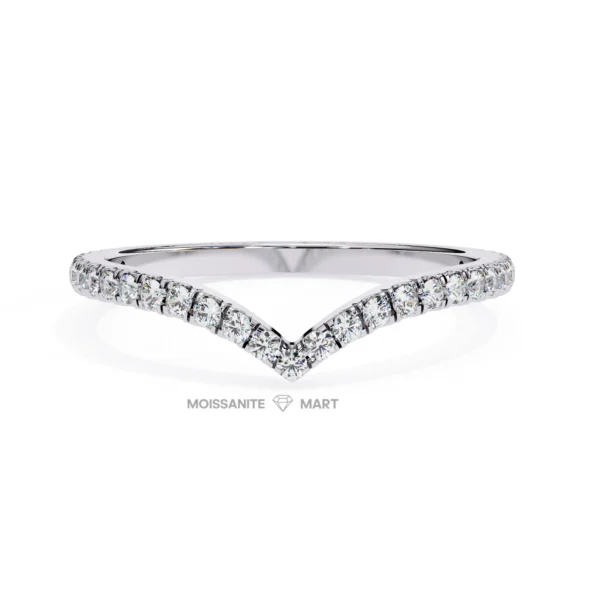 Moissanite Band 925 Silver - Moissanite Diamond Ring (7)