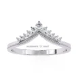 Moissanite Band 925 Silver - Moissanite Diamond Ring (7)