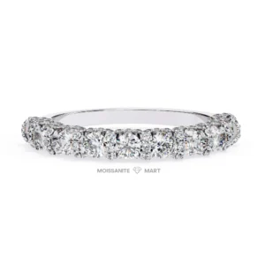 Luxurious Moissanite Band Ring