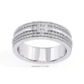 Moissanite Band 925 Silver - Moissanite Diamond Ring (7)