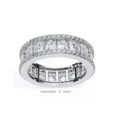 Moissanite Band 925 Silver - Moissanite Diamond Ring (7)