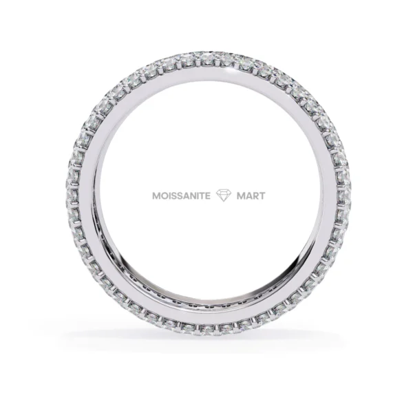 Moissanite Band 925 Silver - Moissanite Diamond Ring (7)