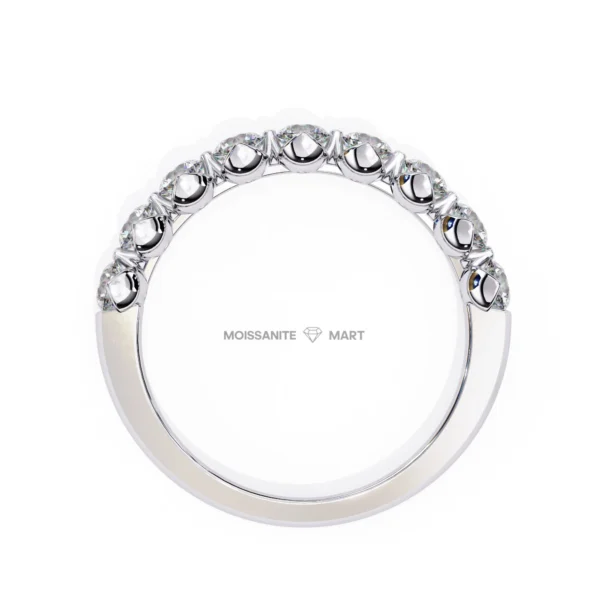 Moissanite Band 925 Silver - Moissanite Diamond Ring (8)