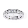 Moissanite Band 925 Silver - Moissanite Diamond Ring (8)