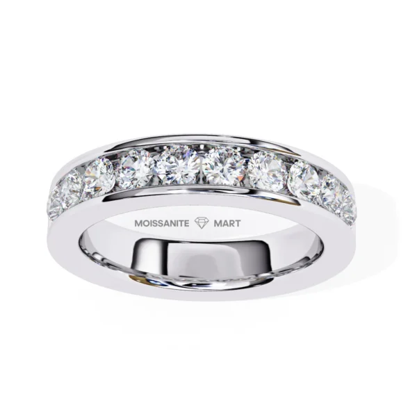 Moissanite Band 925 Silver - Moissanite Diamond Ring (8)