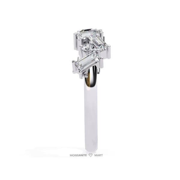 Moissanite Band 925 Silver - Moissanite Diamond Ring (9)
