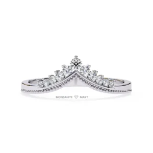 Signature Elegance Moissanite Band - Ring