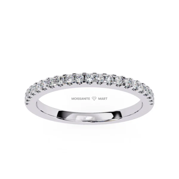 Moissanite Band 925 Silver - Moissanite Diamond Ring (9)