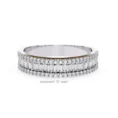 Moissanite Band 925 Silver - Moissanite Diamond Ring (9)