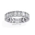 Moissanite Band 925 Silver - Moissanite Diamond Ring (9)