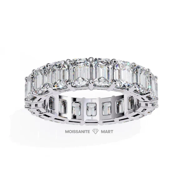 Moissanite Band 925 Silver - Moissanite Diamond Ring (9)