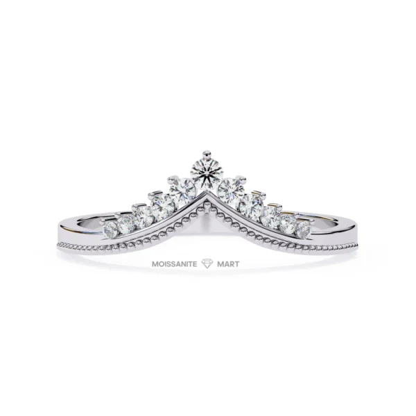 Moissanite Band 925 Silver - Moissanite Diamond Ring (9)