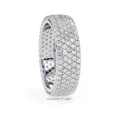 Moissanite Band 925 Silver - Moissanite Diamond Ring (9)