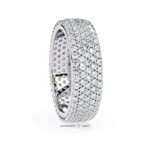 Moissanite Band 925 Silver - Moissanite Diamond Ring (9)