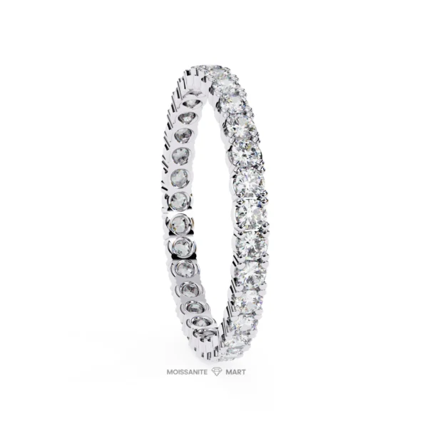 Moissanite Band 925 Silver - Moissanite Diamond Ring (9)