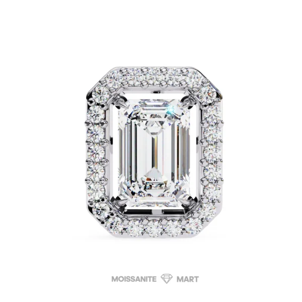 Moissanite Diamond GRA Certified Earrings Tops Studs for Women (1)